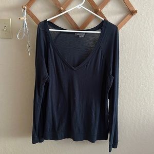 Vince long sleeve tunic style tee.